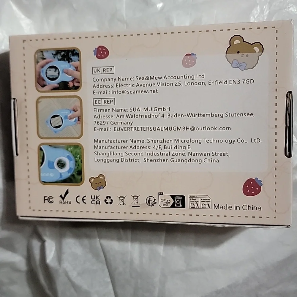 New Handheld Digital Microscope Camera Pocket Portable Little Scientist Kids
